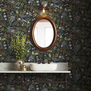 Juniper Forest Premium Peel + Stick Wallpaper by Rifle Paper Co.