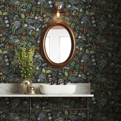 Juniper Forest Premium Peel + Stick Wallpaper by Rifle Paper Co.