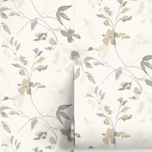 Linden Flower Premium Peel + Stick Wallpaper
