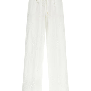 Herno Broderie Anglaise Pants
