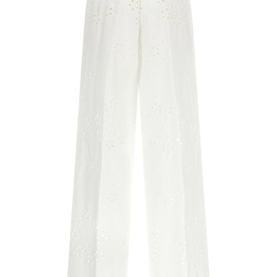Herno Broderie Anglaise Pants