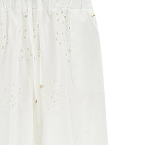 Herno Broderie Anglaise Pants