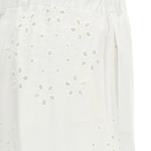 Herno Broderie Anglaise Pants