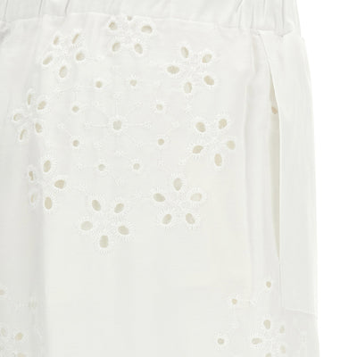 Herno Broderie Anglaise Pants