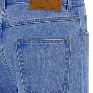 Marni Bleached Coated Jeans