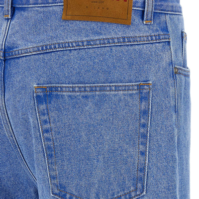 Marni Bleached Coated Jeans