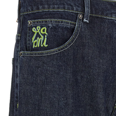 Marni Logo Embroidery Jeans