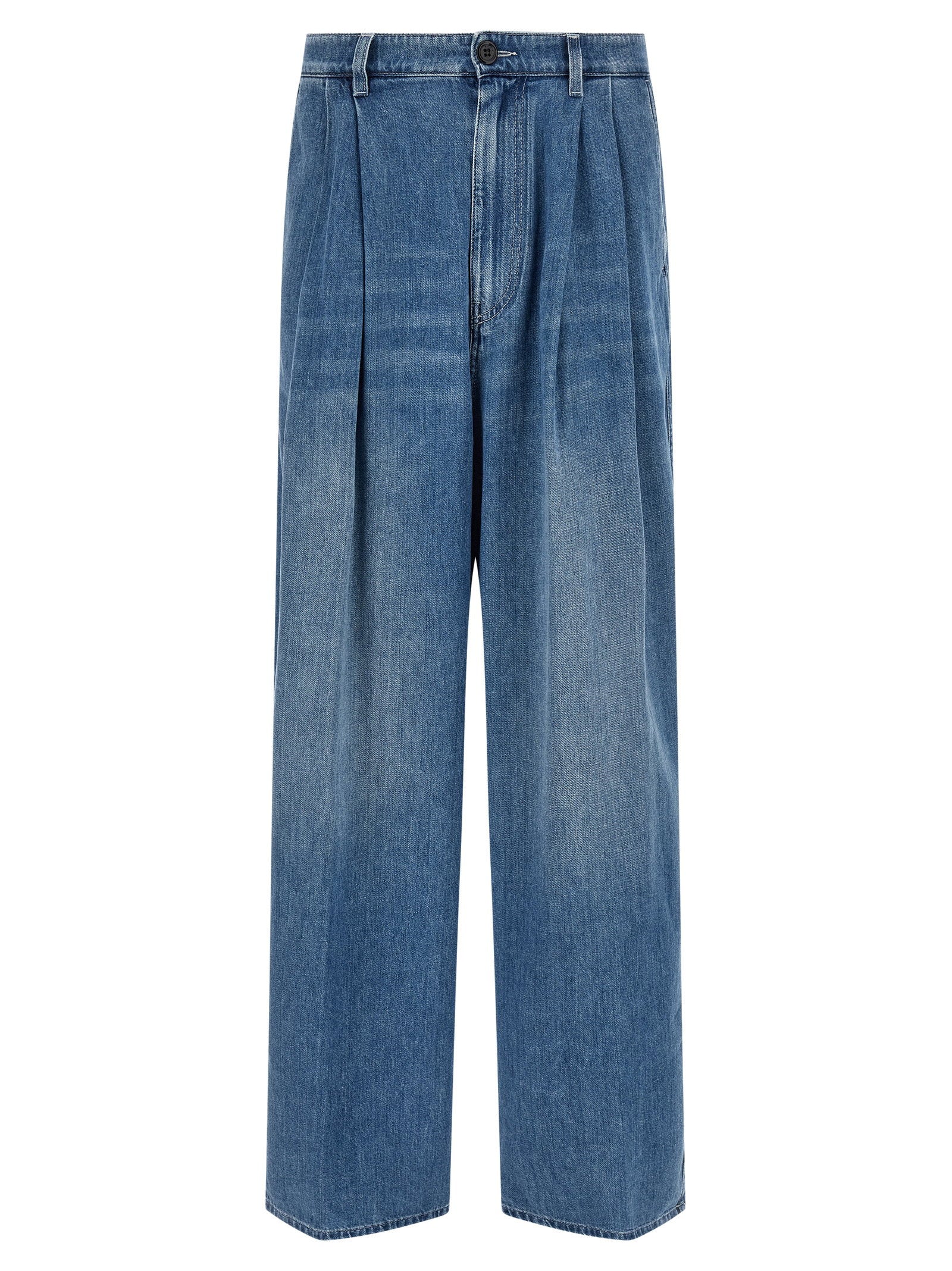 Marni Double Pleated Jeans