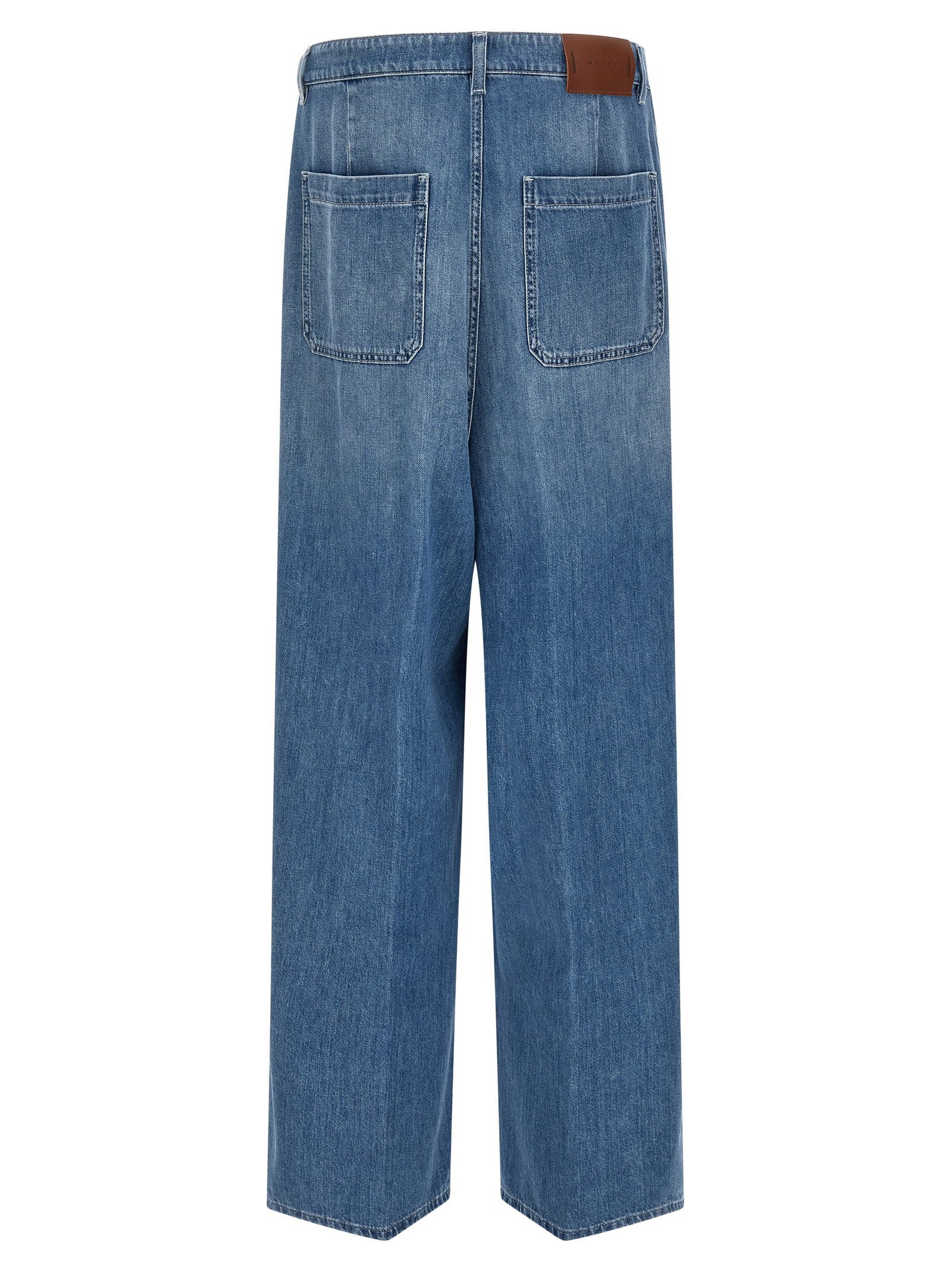 Marni Double Pleated Jeans