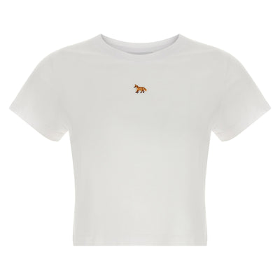 Maison Kitsuné Baby Fox Cropped T-shirt