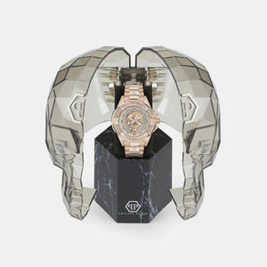 $kull Women Quartz Beige Dial Analog Stainless Steel Watch PWNAA1623