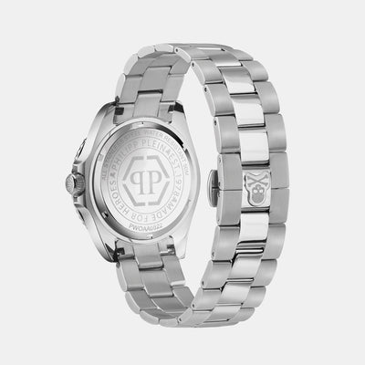 $kull Men Quartz Green Dial Analog Stainless Steel Watch PWOAA0622