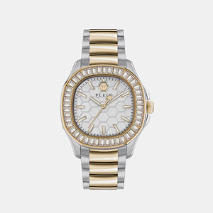 High-Iconic Women Quartz Silver Dial Analog Stainless Steel Watch PWTAA0523