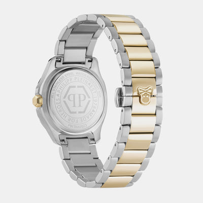 High-Iconic Women Quartz Silver Dial Analog Stainless Steel Watch PWTAA0523