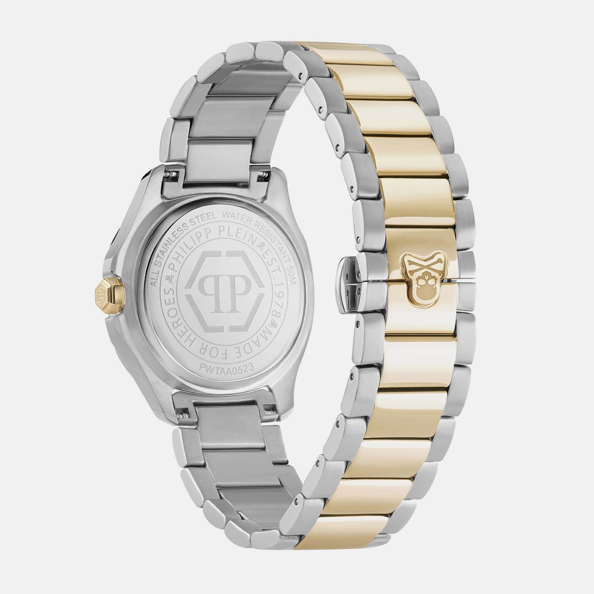 High-Iconic Women Quartz Silver Dial Analog Stainless Steel Watch PWTAA0523