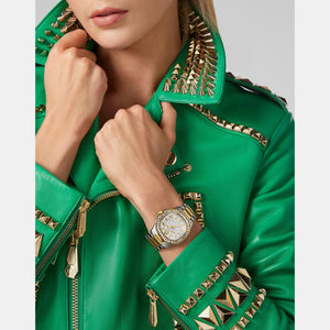 High-Iconic Women Quartz Silver Dial Analog Stainless Steel Watch PWTAA0523