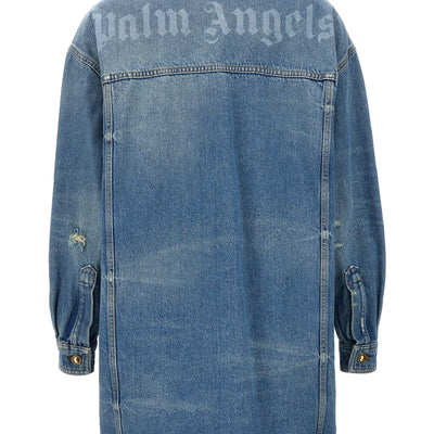 Palm Angels Washed Logo Jacket