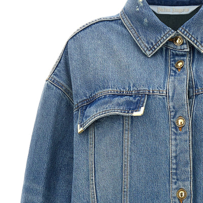 Palm Angels Washed Logo Jacket