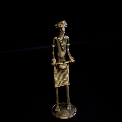 Dhokra - Standing Musican (Drum)