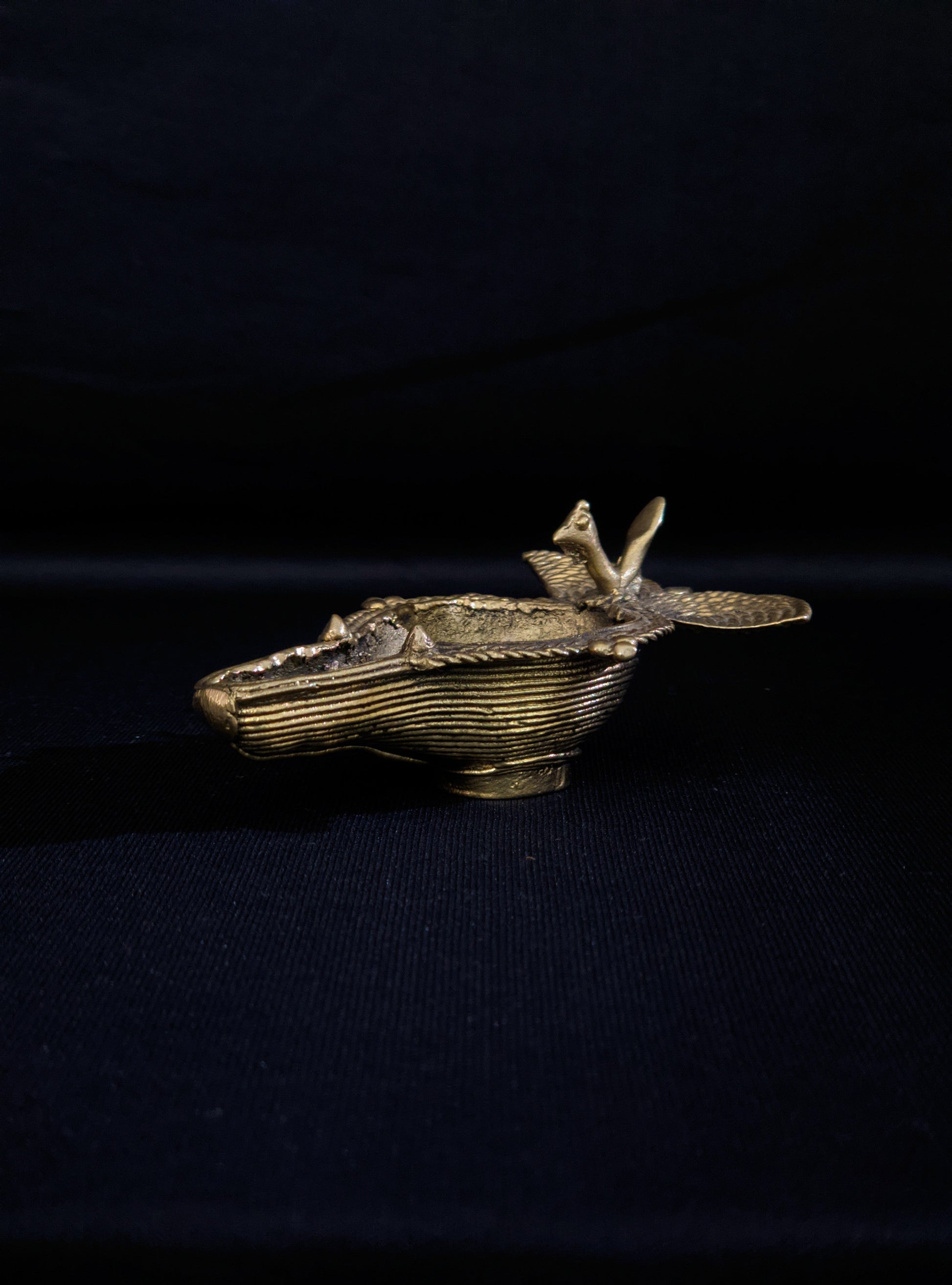 Dhokra Hand Lamp
