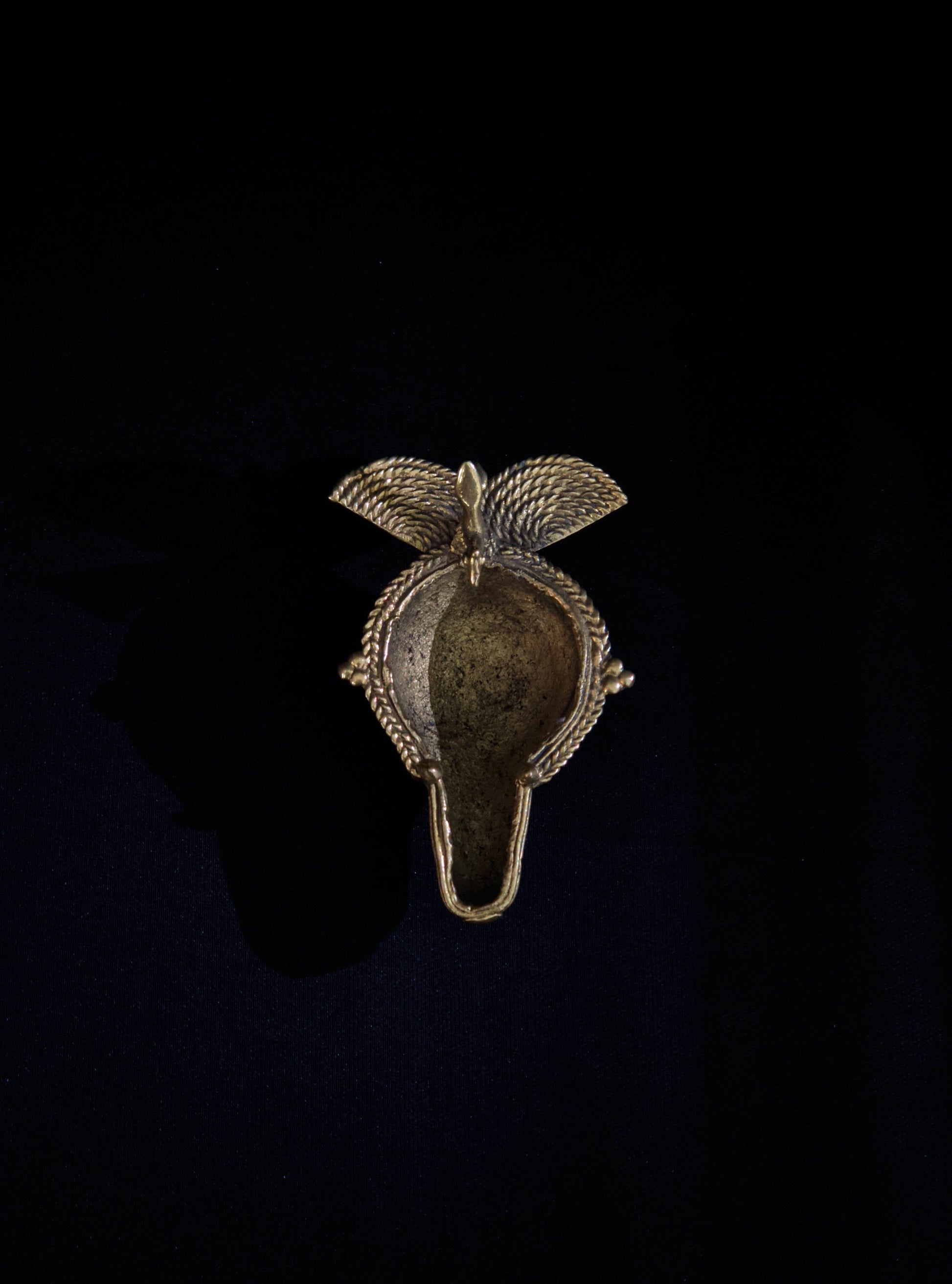 Dhokra Hand Lamp