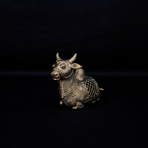 Handmade Dhokra Nandi Bull