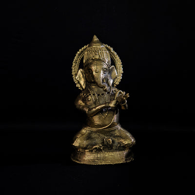 Dhokra Craft  - Sitting Ganesh