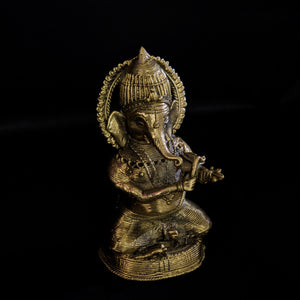 Dhokra Craft  - Sitting Ganesh