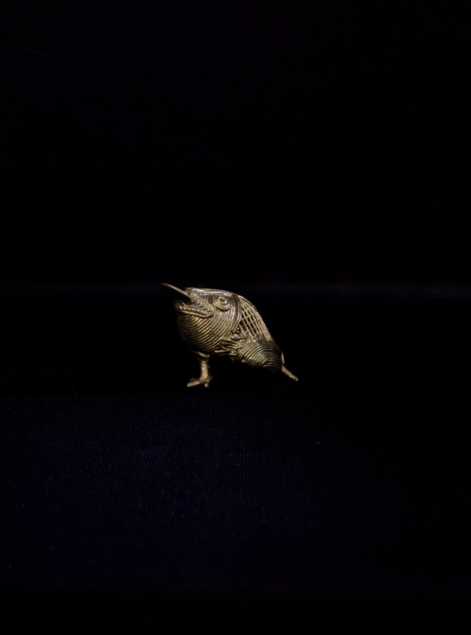 Handmade Dhokra Coin Frog
