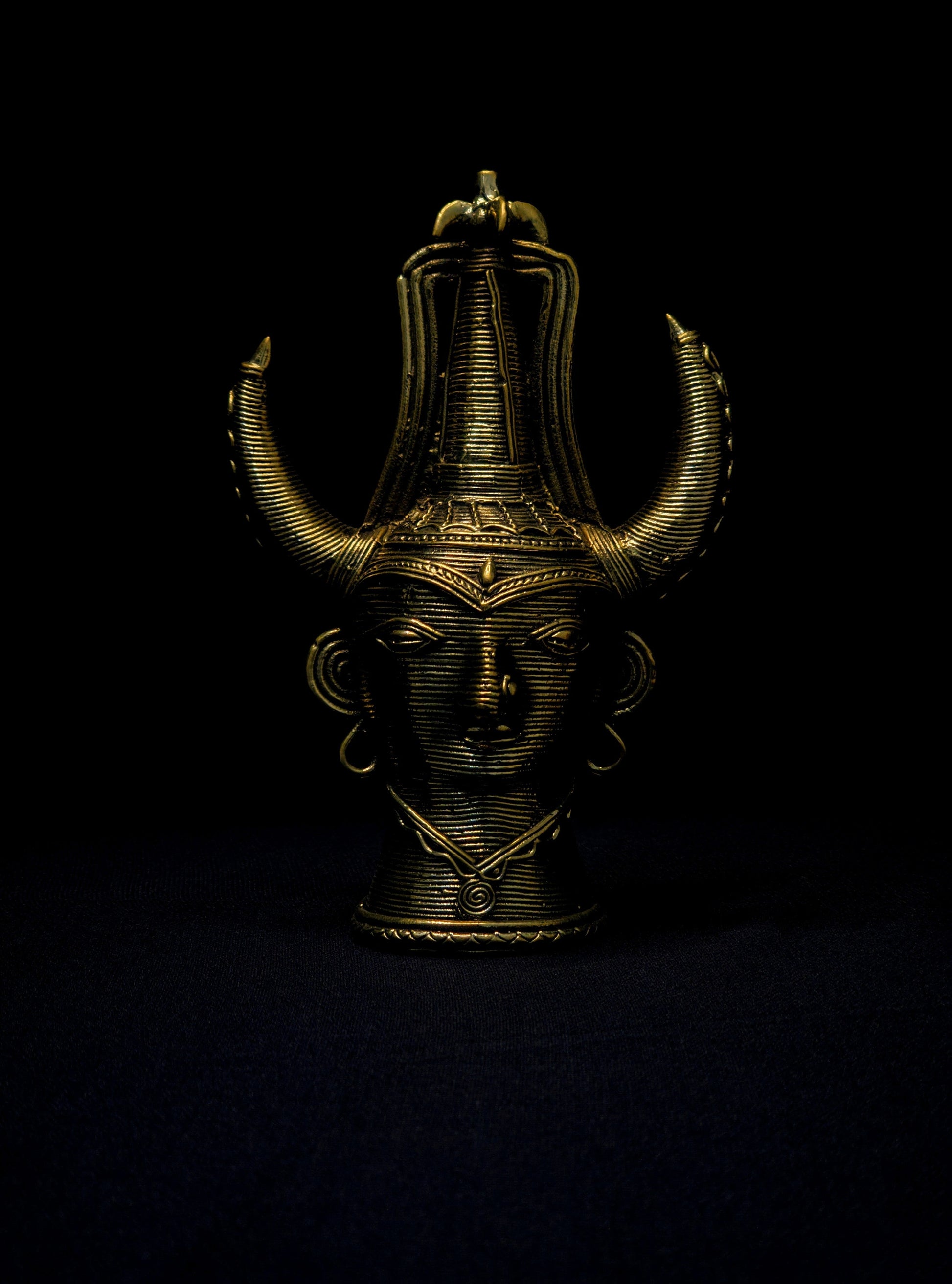 Handmade Dhokra Koya Mask
