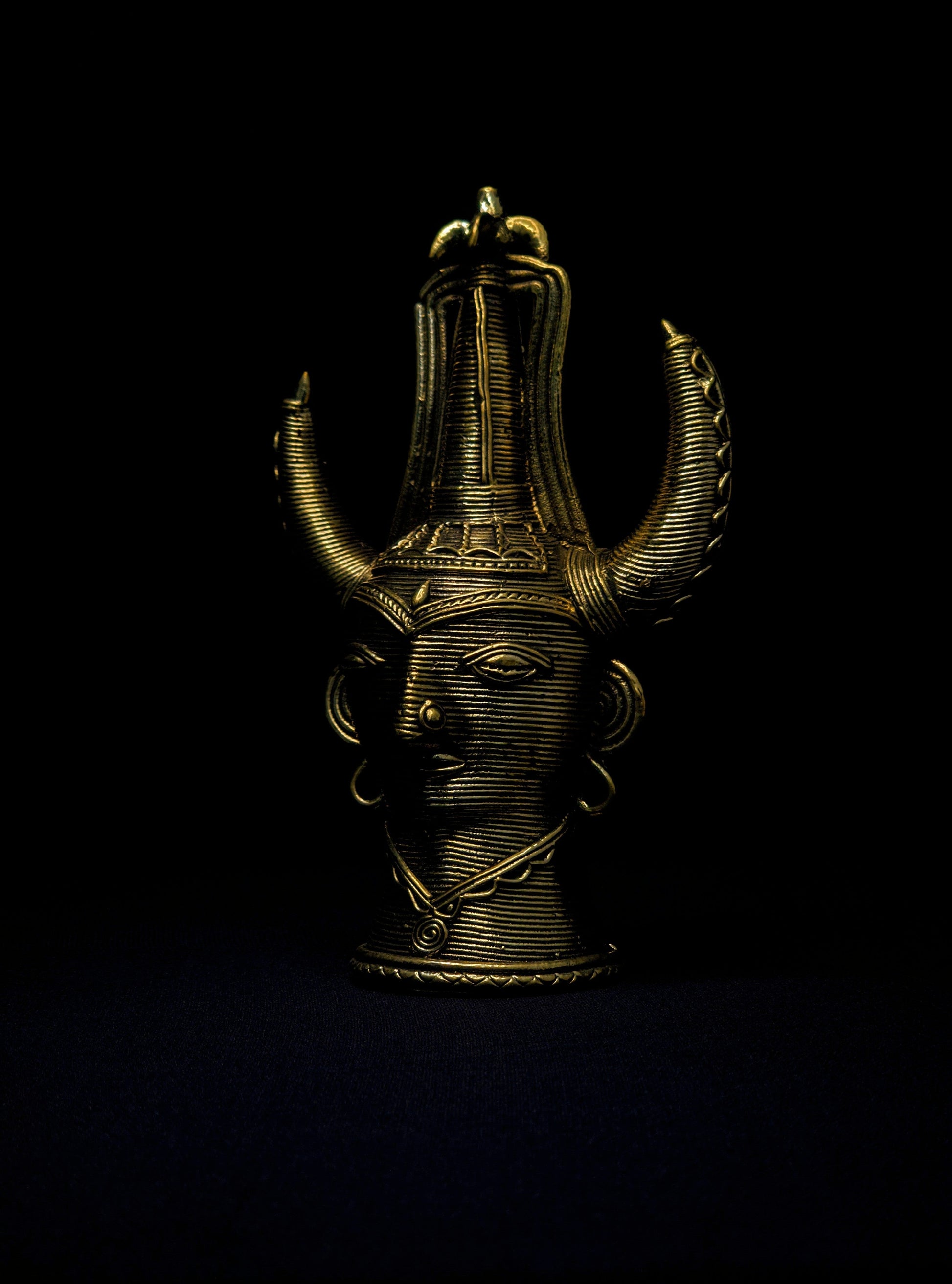 Handmade Dhokra Koya Mask