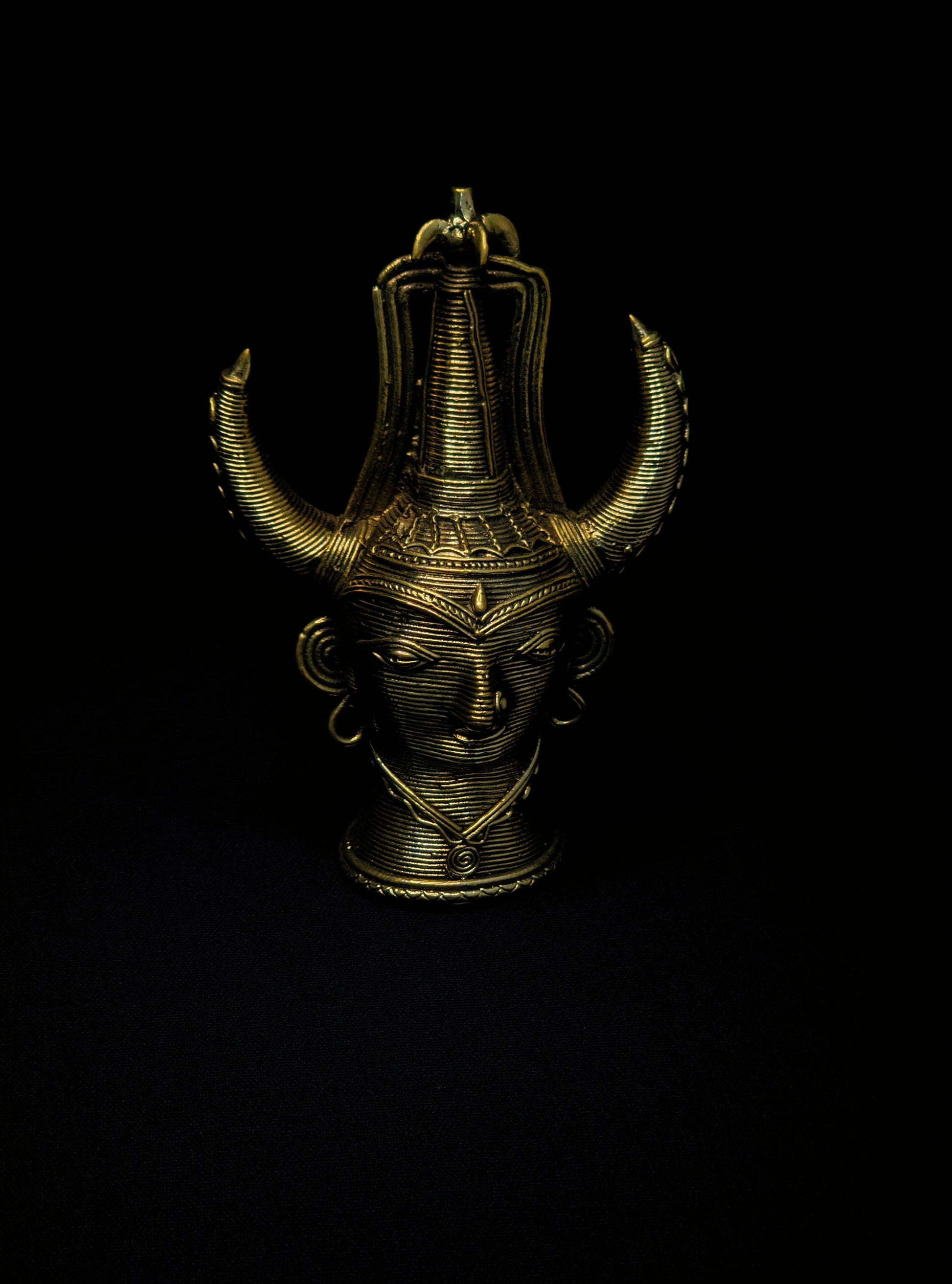 Handmade Dhokra Koya Mask