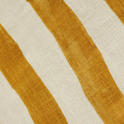 Painterly Stripe Linen Fabric by Sarah Sherman Samuel