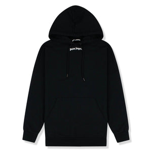 Palm Angels Over The Head Logo Black Hoodie
