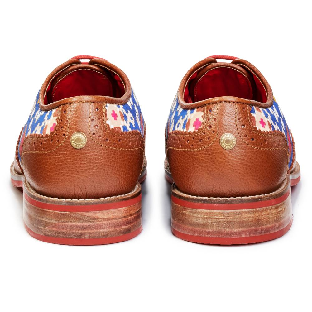 Patola Brogues Women – Cobalt