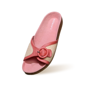 Boheme Chic Slides : Peach