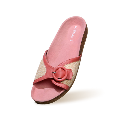 Boheme Chic Slides : Peach
