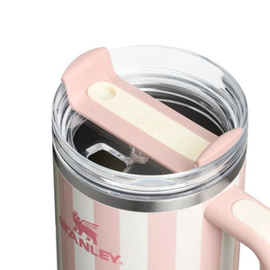 Stanley Quencher H2.0 Flowstate™ Tumbler | 40 OZ Peach Whip Cabana Gloss