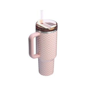 Stanley Quencher H2.0 Flowstate™ Tumbler | 40 OZ Peach Whip Sunflower