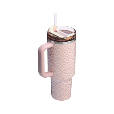 Stanley Quencher H2.0 Flowstate™ Tumbler | 40 OZ Peach Whip Sunflower