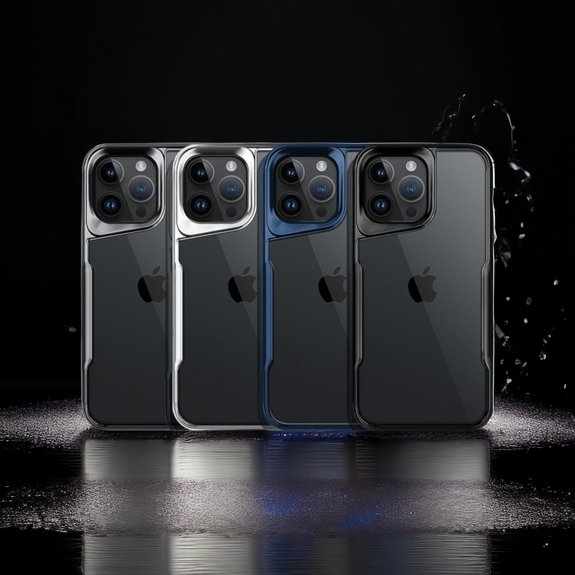 Minimalist Hybrid Acrylic Defender Case - iPhone