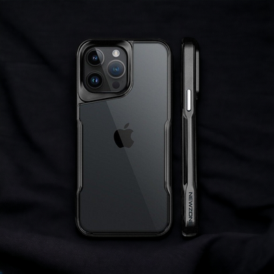 Minimalist Hybrid Acrylic Defender Case - iPhone