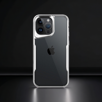 Minimalist Hybrid Acrylic Defender Case - iPhone