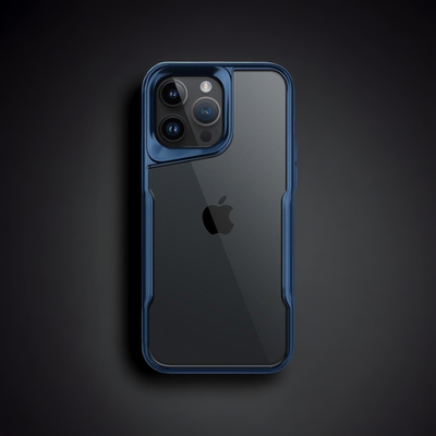 Minimalist Hybrid Acrylic Defender Case - iPhone