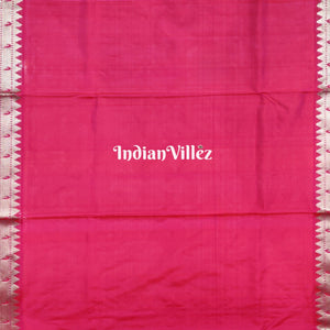 Maroon & Pink Venkatagiri Silk Saree