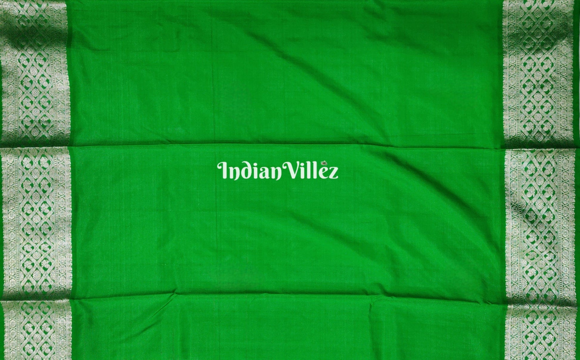 Pink & Green Venkatagiri Silk Saree