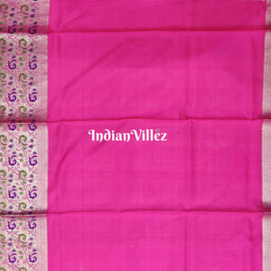 Purple South Handloom Venkatagiri Silk Saree