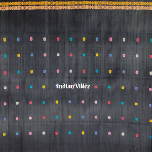 Lord Jagannath Temple Themed Gopalpur Tussar Silk Saree