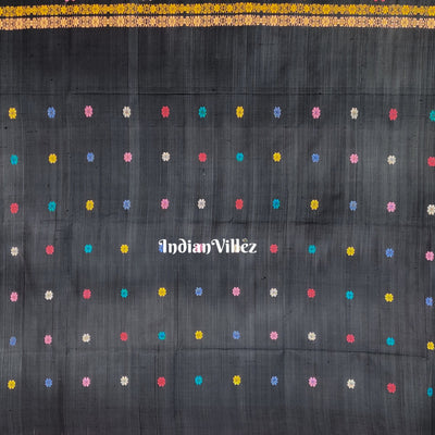 Lord Jagannath Temple Themed Gopalpur Tussar Silk Saree