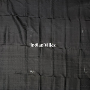 Mehndi Green Kathiphera Ikat Odisha Handloom Khandua Silk Saree